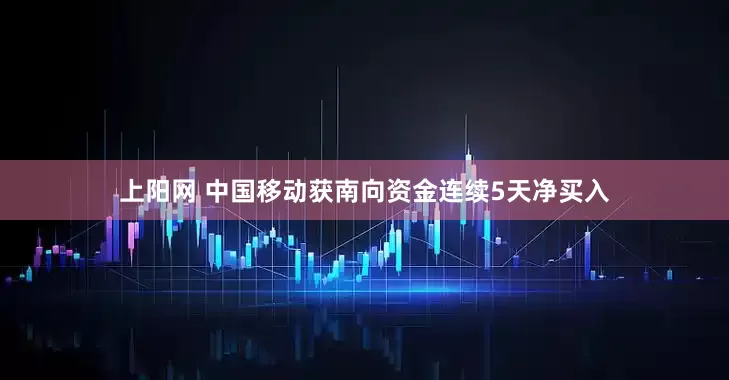 上阳网 中国移动获南向资金连续5天净买入