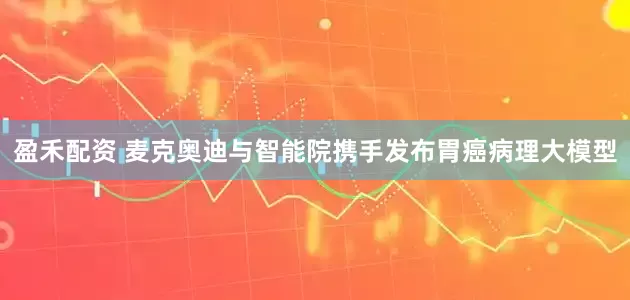 盈禾配资 麦克奥迪与智能院携手发布胃癌病理大模型
